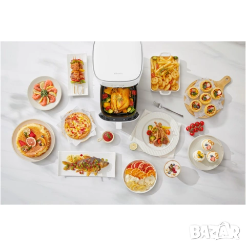 Фритюрник с горещ въздух Xiaomi Smart Air Fryer, 4.5 литра НОВ, снимка 6 - Фритюрници - 54479290