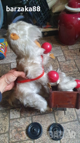 Стара голяма играчка 2 маймуни, снимка 7 - Колекции - 54525842