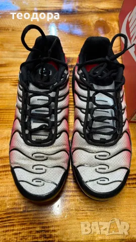 Nike TN Air Max Plus Black Fiery Red, снимка 2 - Маратонки - 55682043