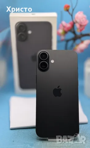 ГАРАНЦИОНЕН!!! Apple iPhone 16 Plus, 128GB, 5G, Black, снимка 4 - Apple iPhone - 55679920