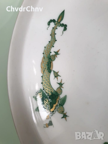 Meissen 14см/Майсен порцеланова чиния-пепелник, снимка 4 - Други - 53950558