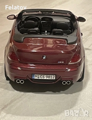 BMW M6 E64 Kyosho 1:18, снимка 4 - Колекции - 54442499
