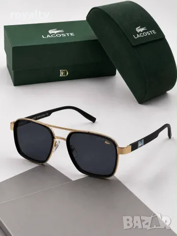 Lacoste Нови Мъжки Слънчеви Очила Различни Цветове с Кутия и Калъф , снимка 3 - Слънчеви и диоптрични очила - 55622244