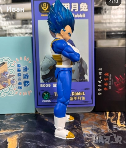 Kong studio Dragon ball Deluxe - Сън Гоку Божествен статус, Злият Гоку и Веджита , снимка 7 - Колекции - 53833882