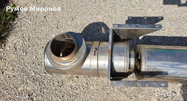 Продавам комин от неръждаема стомана. , снимка 2 - Други машини и части - 55229673