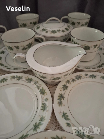 Винтидж сервиз за чай и кафе на Noritake , снимка 4 - Сервизи - 54853704
