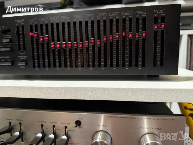 Yamaha GE-60 Equaliser , снимка 3 - Ресийвъри, усилватели, смесителни пултове - 54470508