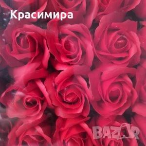 Сапунени рози, снимка 7 - Изкуствени цветя - 54093561