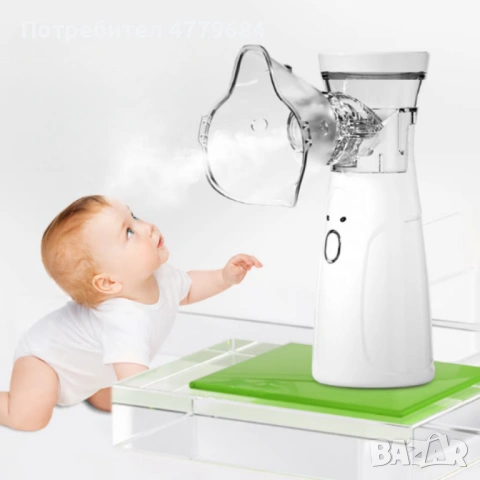 Тих преносим небулизатор Mesh ANK - N3– бърза инхалация у дома и в движение, снимка 3 - Медицинска апаратура - 54000317