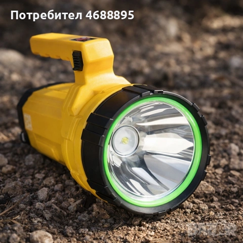 Акумулаторен водоустойчив фенер - прожектор GF-599