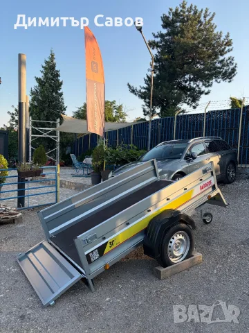 Туристическо, самосвално ремарке AUTOCAR TANK 210 до 750kg., снимка 13 - Ремаркета - 55360430