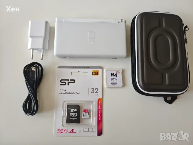 Nintendo DS Lite + R4 + качени много игри