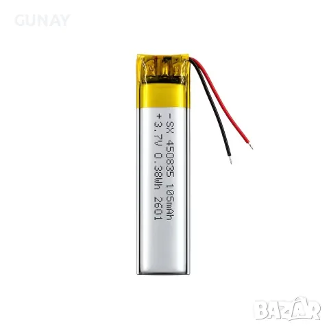 LITER ENERGY 3.7V Li-Po Батерии 450835 651723 402030 502030 101920 801825 602030 602040 Li-ion, снимка 4 - Друга електроника - 55481473