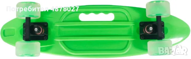Портативен пени борд Action One ABEC-7,PU,Алуминий, Светещи гуми, снимка 6 - Скейтборд, ховърборд, уейвборд - 55564753