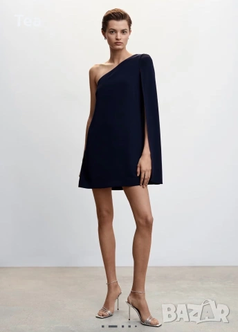 Mango navy dress , size S 