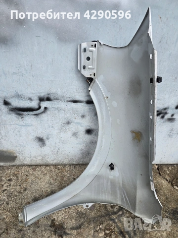 Калник десен за Opel Astra G / Астра Г сив, снимка 2 - Части - 52765351