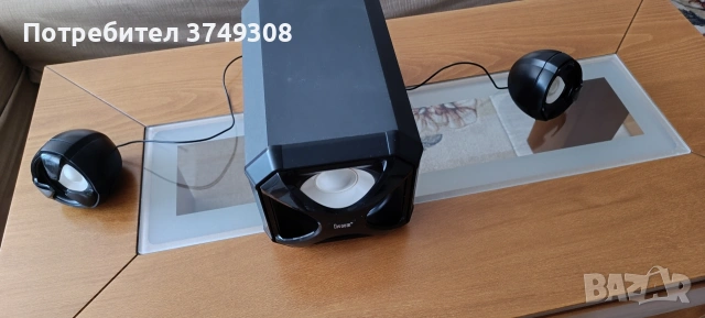 Мощни компютърни тонколони с буфер Divoom Titan-757 (2.1, 45W RMS), снимка 5 - Тонколони - 55251893