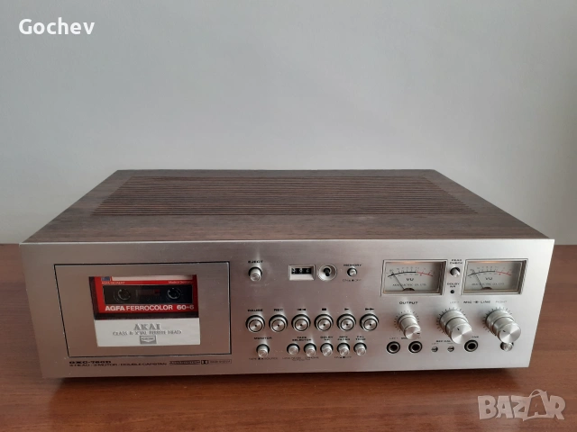 Триглав касетен дек Akai GX-C760D, снимка 6 - Декове - 55290697