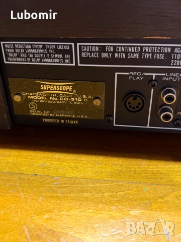 GRUNDIG SCF6100 иSUPERSCOPE/MARANTZ/ CD310, снимка 7 - Декове - 54674551