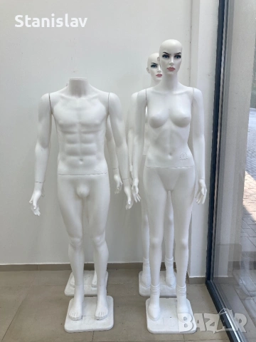 Продавам - манекени , торсове , щендери и оборудване за магазин.