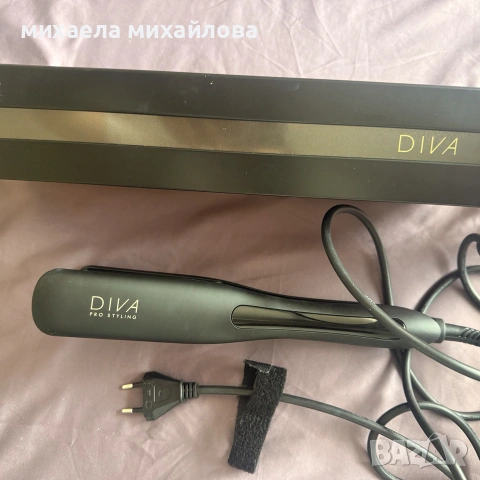 Професионална преса за коса Diva Pro Styling – пълен комплект