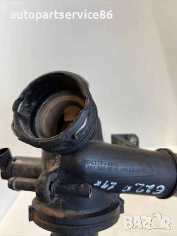 Кутия на термостат 2.2 CDI за Mercedes W212 (2012) A6512000615