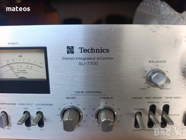 Усилвател Technics MODEL SU-7700 , снимка 2 - Ресийвъри, усилватели, смесителни пултове - 55141634