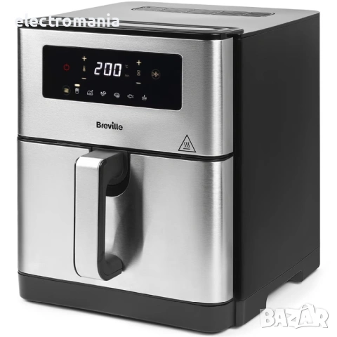 ЧИСТО НОВ!!! фритюрник с горещ въздух Breville HaloAir XL 9л