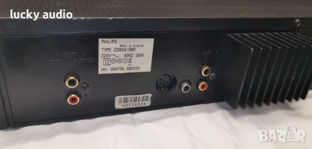 CD PHILIPS 650, снимка 7 - Ресийвъри, усилватели, смесителни пултове - 54921517