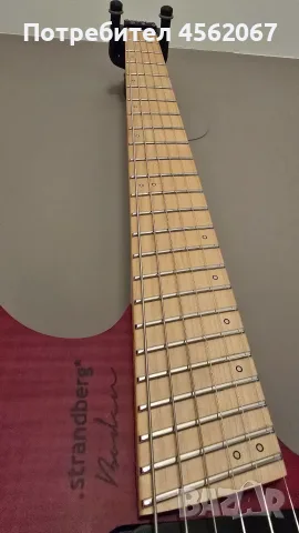 Продавам китара Strandberg Boden Standart NX 6 Tremolo Red, снимка 3 - Китари - 55343186