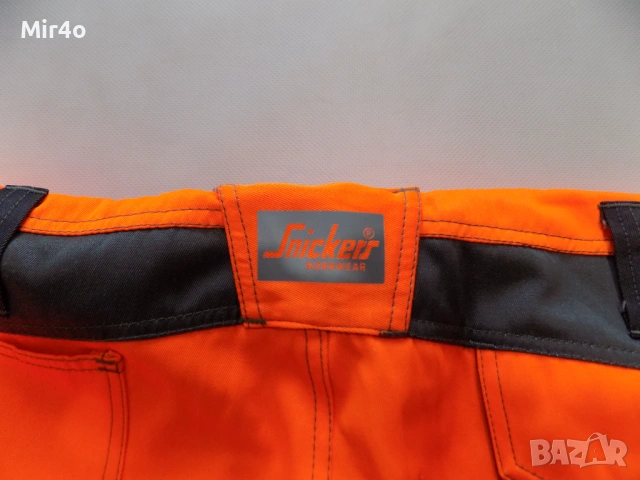 нов работен гащеризон snickers cordura fabric панталон мъжки оригинален оранжев размер 56, снимка 6 - Спортни дрехи, екипи - 51179423