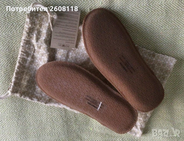 Унисекс Po-Zu меки кожени обувки-пантоф – размер 40-41, снимка 3 - Други - 55043644