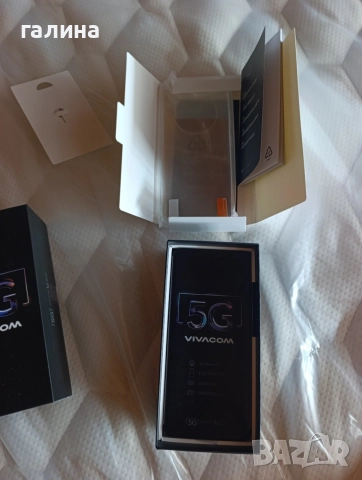 Нов 5G смартфон Vivacom в оригинална опаковка, снимка 3 - Други - 54999737