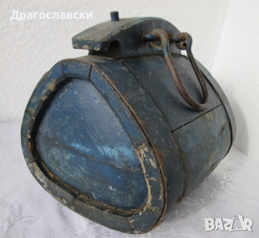 Рапродажба, намаление: Зелено буре бъкел с дръжка от синджир, снимка 15 - Антикварни и старинни предмети - 29120942