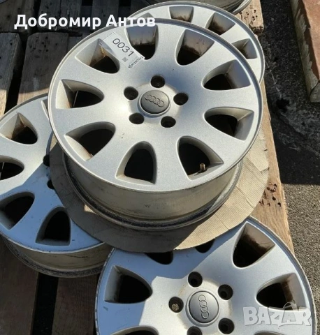 Оригинални Алуминиеви Джанти Audi/Ауди A4/А4 A6/А6 15 цола 4 броя