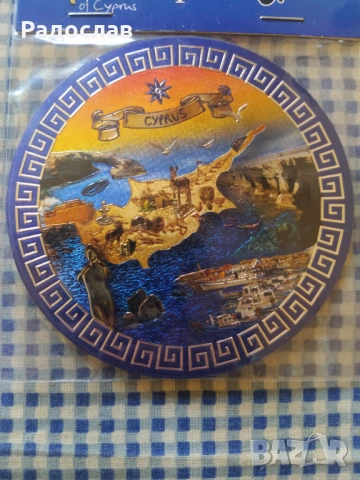 оригинален магнит Cyprus, снимка 2 - Арт сувенири - 54940270