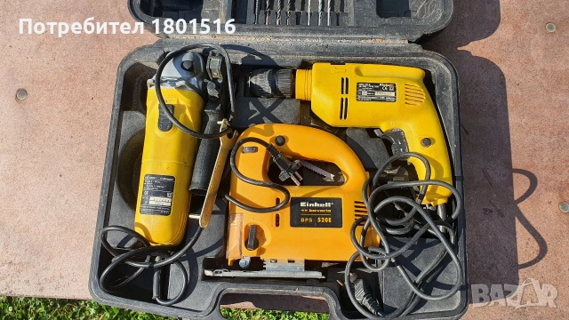 Einhell kомплект 3в1 електрически машини, снимка 2 - Други машини и части - 54983713