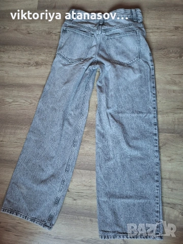 Сиви дълги дънки , снимка 4 - Дънки - 54345810