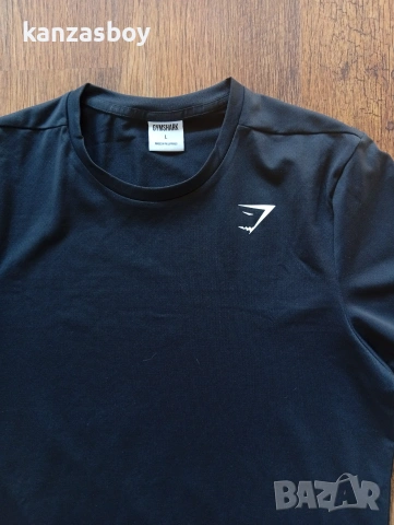 Gymshark Crest T-Shirt - мъжка тениска р-р L, снимка 4 - Тениски - 55054579