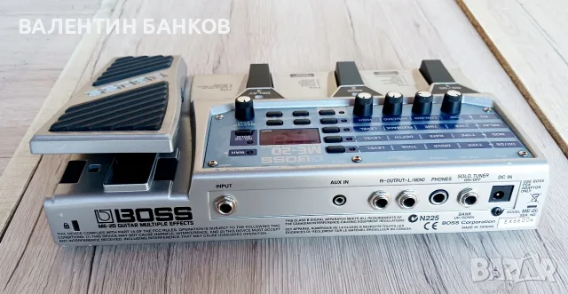 Китарен процесор Boss ME-20 с множество ефекти, снимка 3 - Други - 55467869