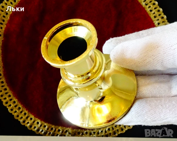 Шведски настолен свещник 6 см. , снимка 3 - Декорация за дома - 54305900