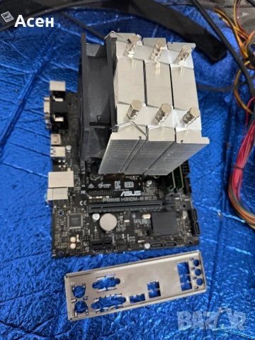 платка Asus Prime H310M-R R2.0 1155 И процесор i5-9400 6-ядрен 4.10 GHz 9MB кеш И рам 16gb, снимка 2 - Дънни платки - 49508279