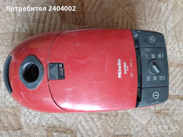 Прахосмукачка Miele Tango Plus 1600W, снимка 9 - Прахосмукачки - 54883369