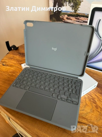 Ipad Air 11 (M3) 128GB + Apple Pencil Pro + Logitech Combo Touch, снимка 9 - Таблети - 54213014