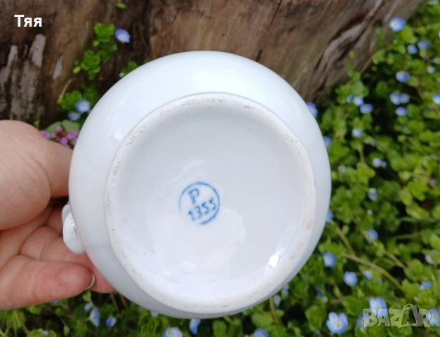 Порцеланов крондир , снимка 2 - Антикварни и старинни предмети - 54175286