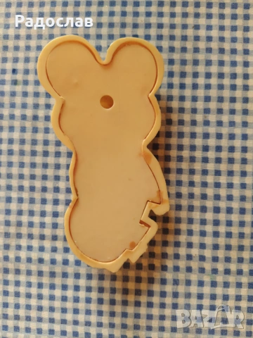 СССР малко пано за стена Мечето Миша, снимка 2 - Декорация за дома - 54346617