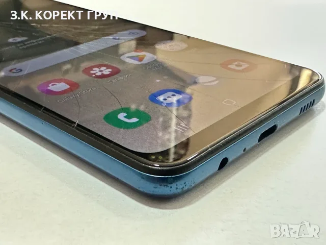 Samsung Galaxy A12 128GB / 4GB RAM – Работи отлично, с пукнат дисплей, снимка 7 - Samsung - 55486668