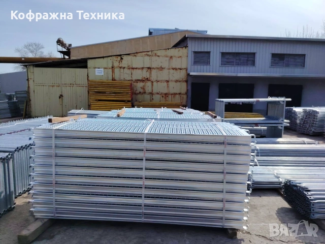 Скеле Фасадно Поцинковано, снимка 12 - Строителни материали - 54965481
