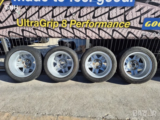 Джанти Ronal 15 цола 4х100 ,7j ,et25 ,205/50/15 Vw Bmw Opel Honda, снимка 9 - Гуми и джанти - 54470063