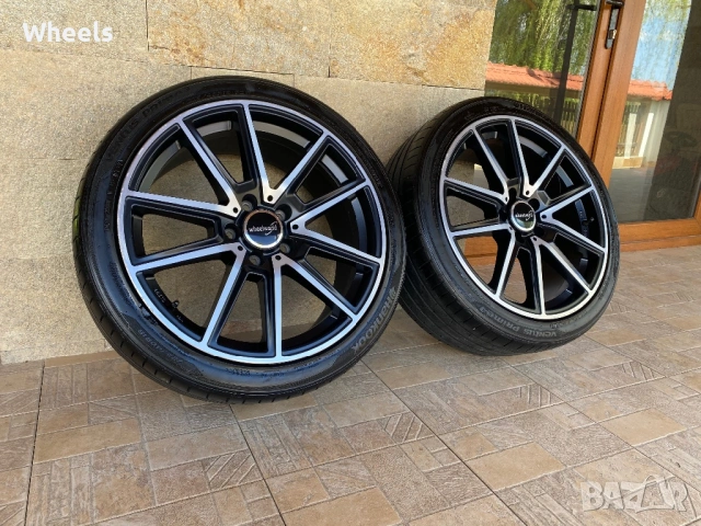 18" 5x112 Bicolor - Vw Audi Skoda Seat Mercedes , снимка 4 - Гуми и джанти - 54425650